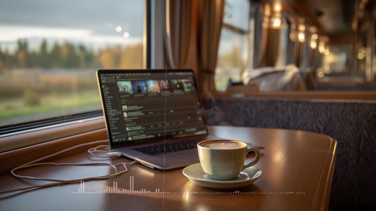 Peaceful Jazz Lo-Fi ☕ Coffee Ambience to Concentrate