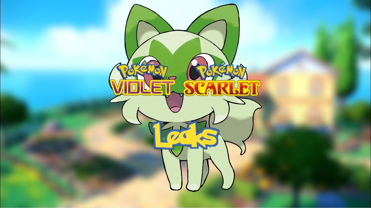Pok&eacute;mon Scarlet and Violet Leaks!! Starter Evolution!! SPOILERS