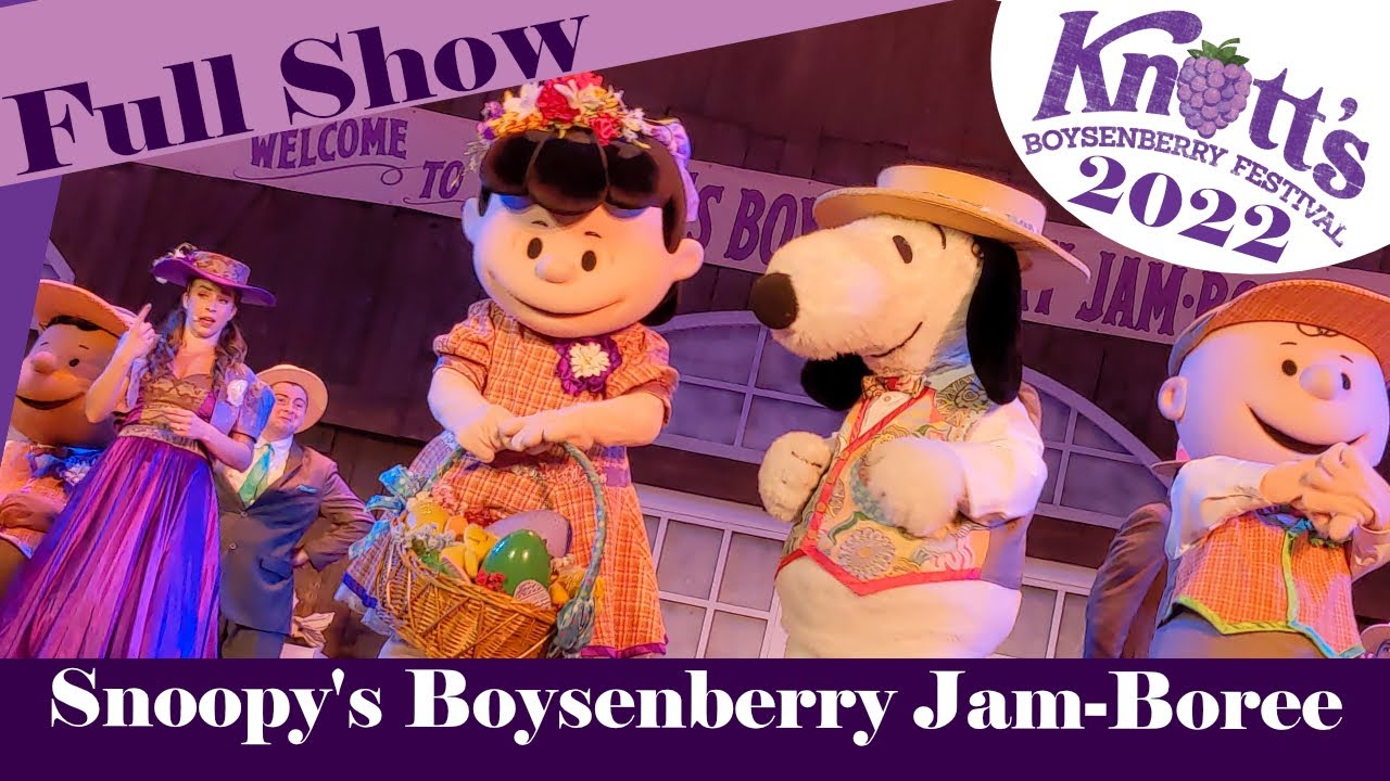 Snoopy's Boysenberry Jam-Boree | Full Show | Knott's Berry Farm 2022