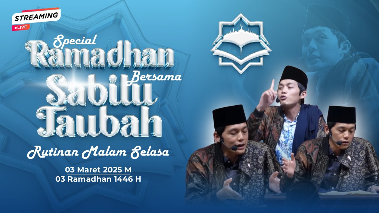 [LIVE] Rutinan Malam Selasa Majelis Sabilu Taubah Blitar (03 Maret 2025)