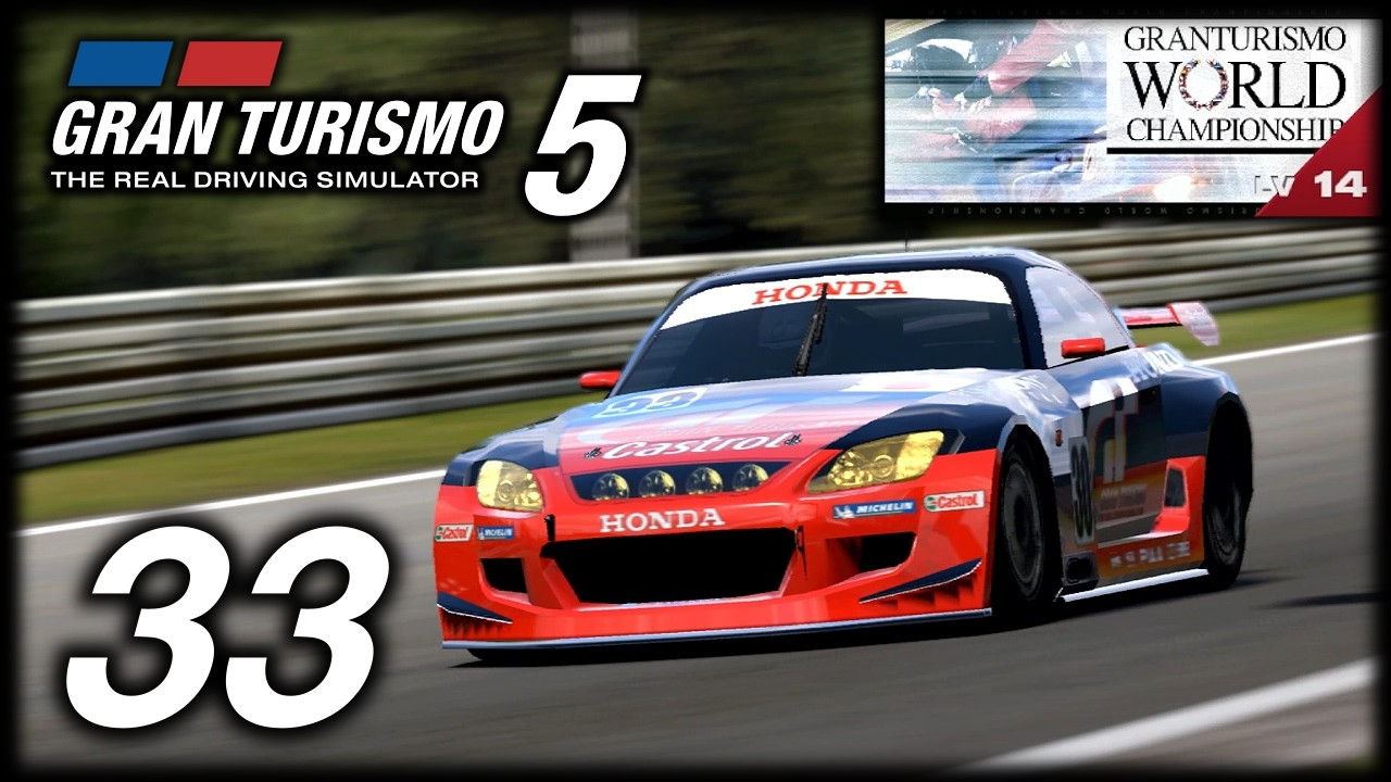 Gran Turismo 5 (PS3) - #33 - Gran Turismo World Championship || A-Spec