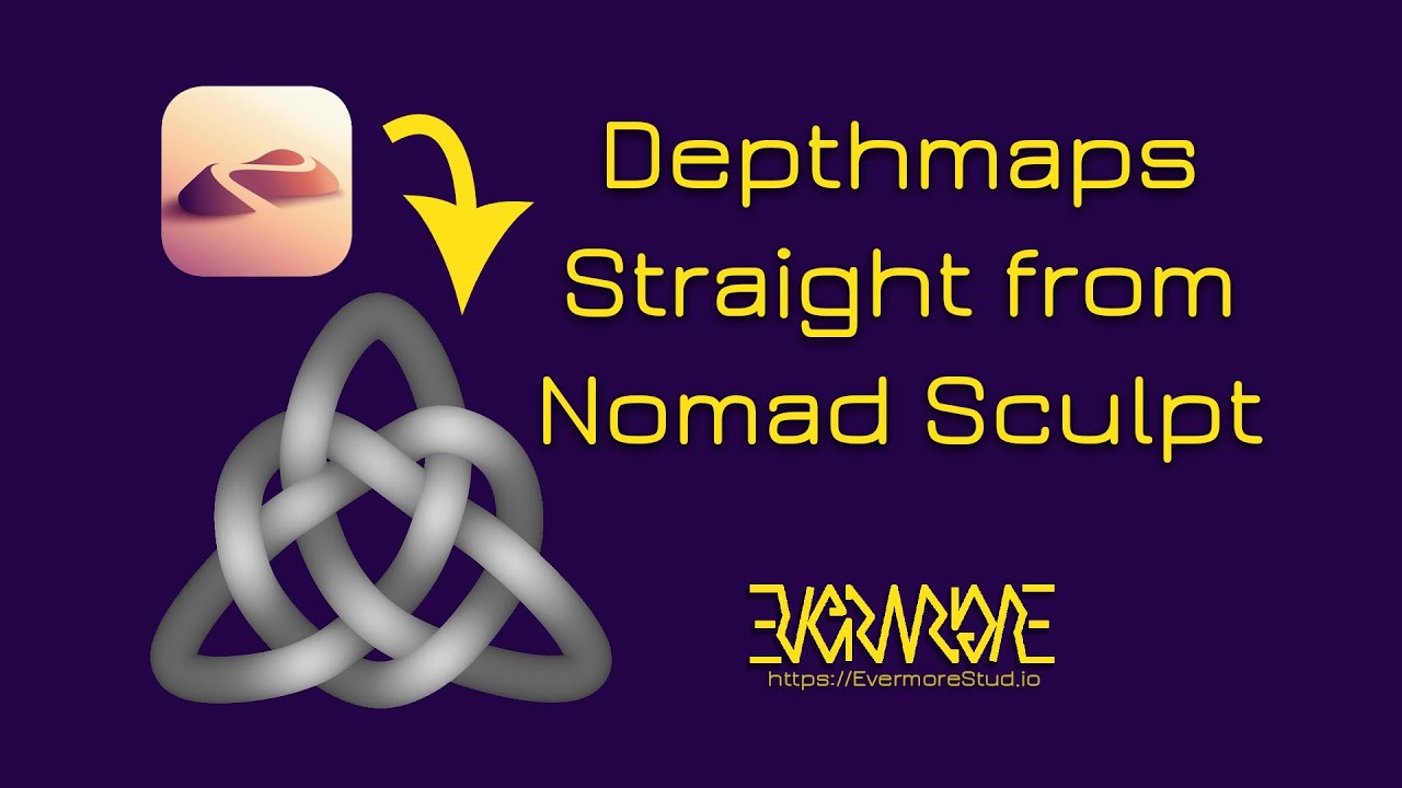 Depth Maps Directly from Nomad Sculpt