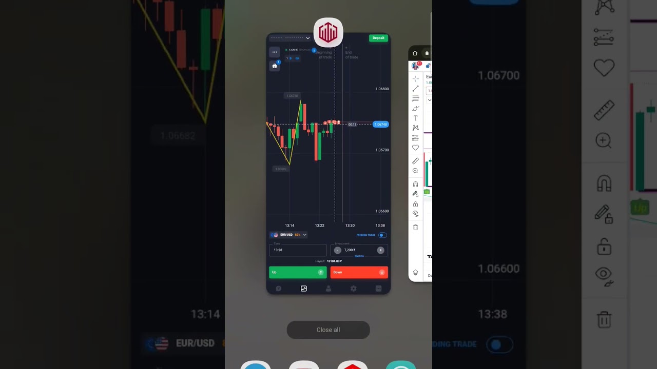 tradingview indicator for binary #quotex #binaryoptions #shorts #viral #trending #tradingview #mt4