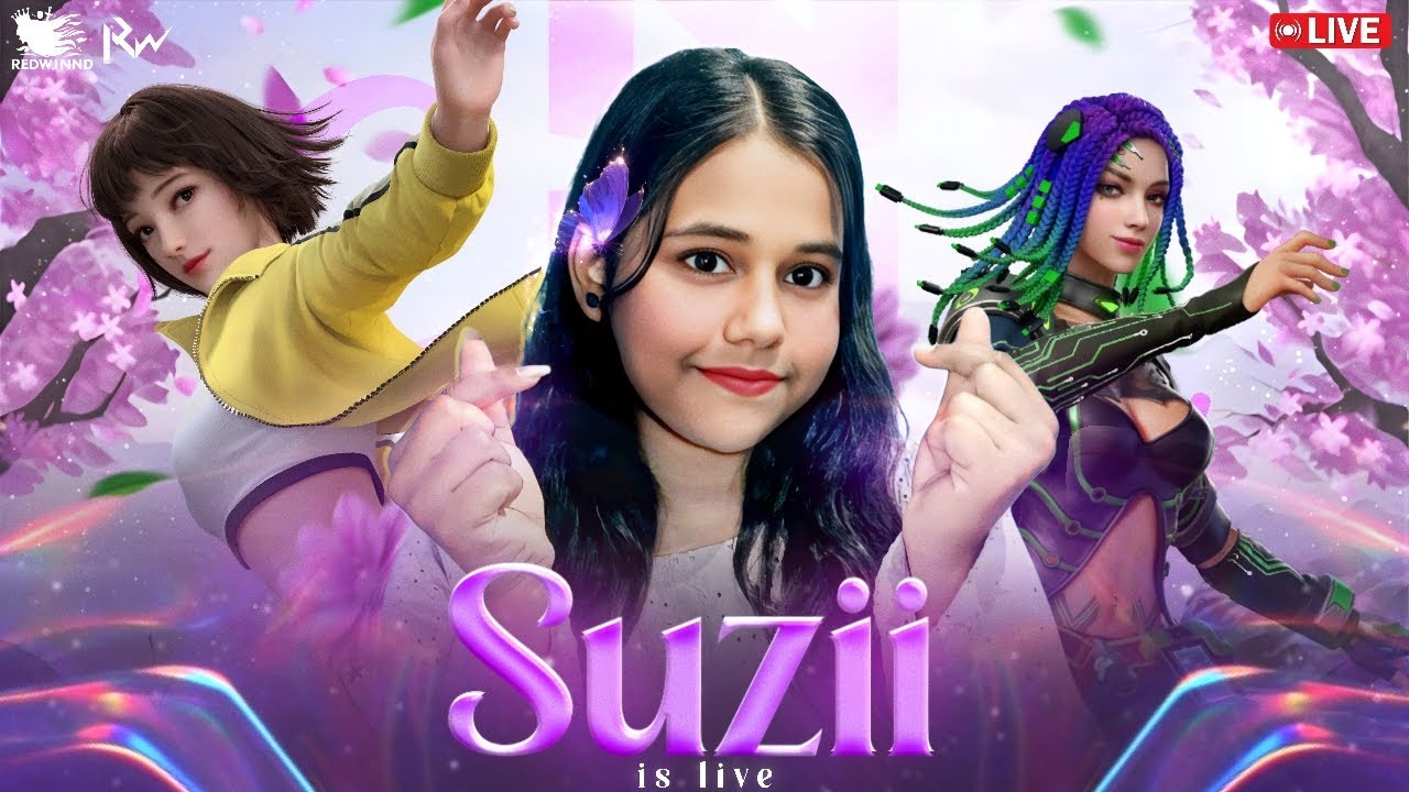 SUZII IS LIVE 🔴 FREE FIRE UNLIMITED CUSTOM WITH SUZII LIVE 🎀 #freefire #viral #shortsfeed