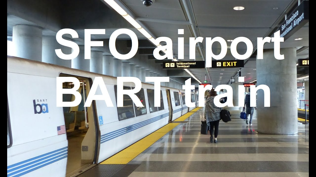 San Francisco Airport to downtown by BART train | How to get to San Francisco from airport by train