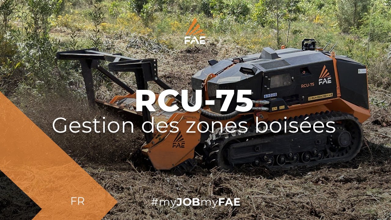 L'automoteur radiocommandé capable de assurer le maximum de stabilité même sur des terrains escarpés