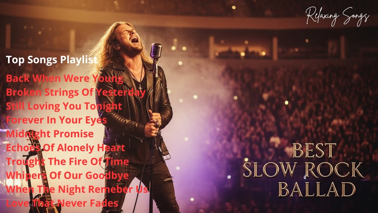 The Most Beautiful Slow Rock Ballads Ever - Timeless Soft Rock Hits 70s 80s 90s