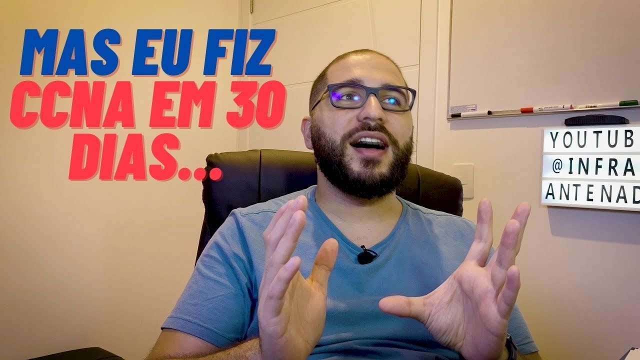 Como Passar no CCNA em 30 dias? | Certificação Cisco - Como estudar
