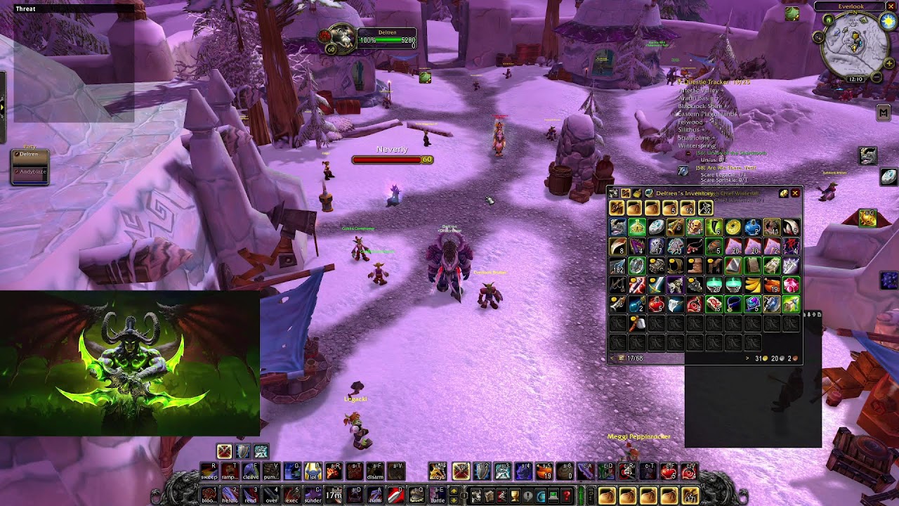 WoW TBC Prepatch Fury Warrior, PVP, Farming Gold - Burning Crusade Anniversary