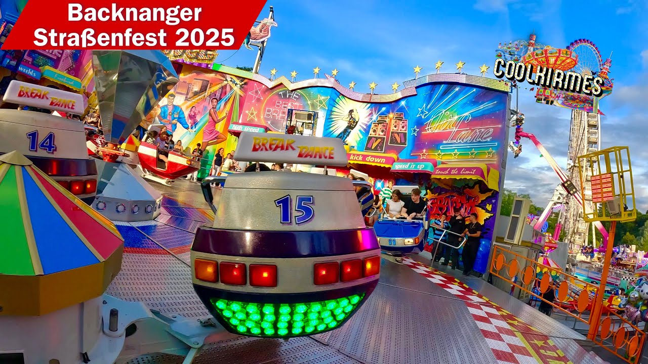 Break dance Weeber Onride 2 | POV [ Backnanger Stra&szlig;enfest 2025 ]