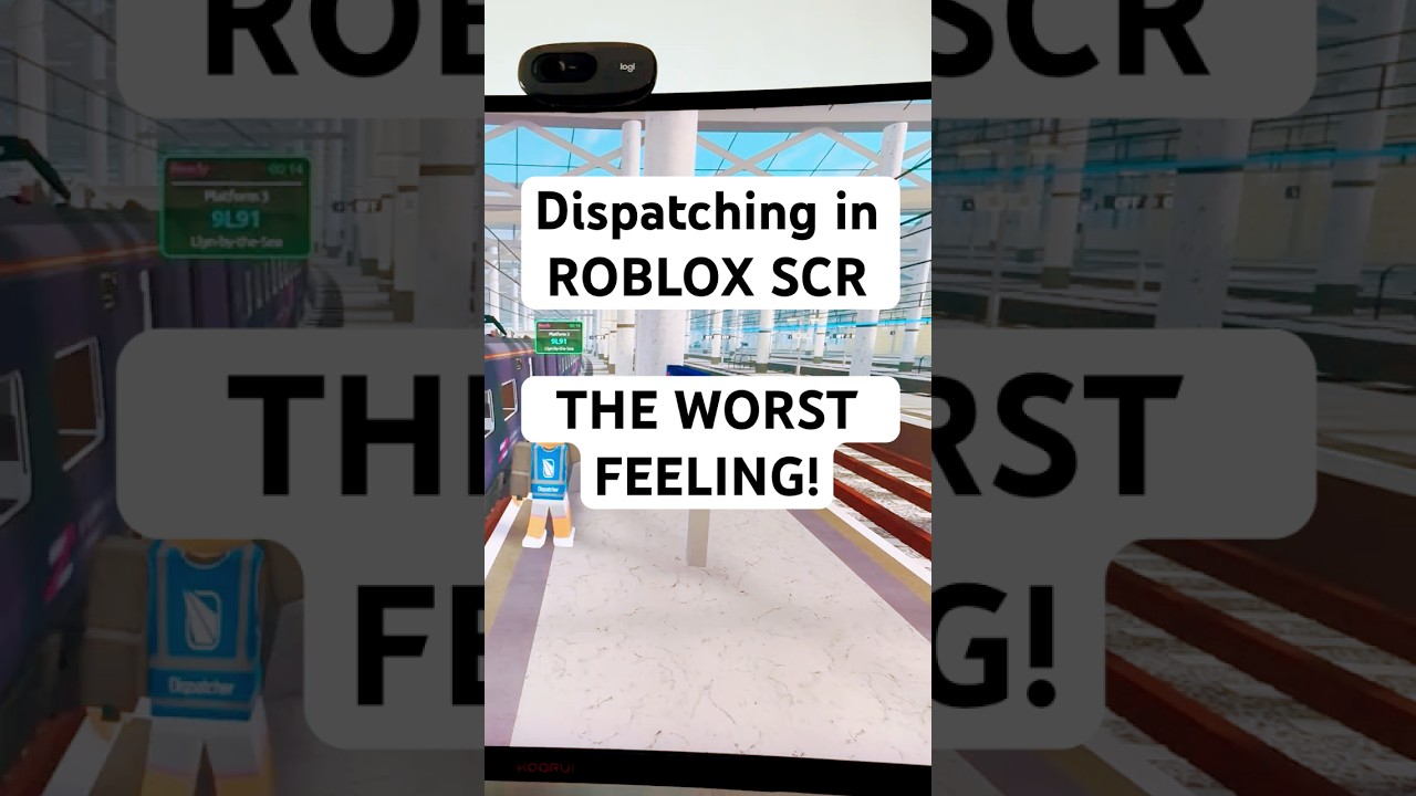 That feeling when you are dispatching trains in SCR Roblox #roblox #scr #stepfordcountyrailway