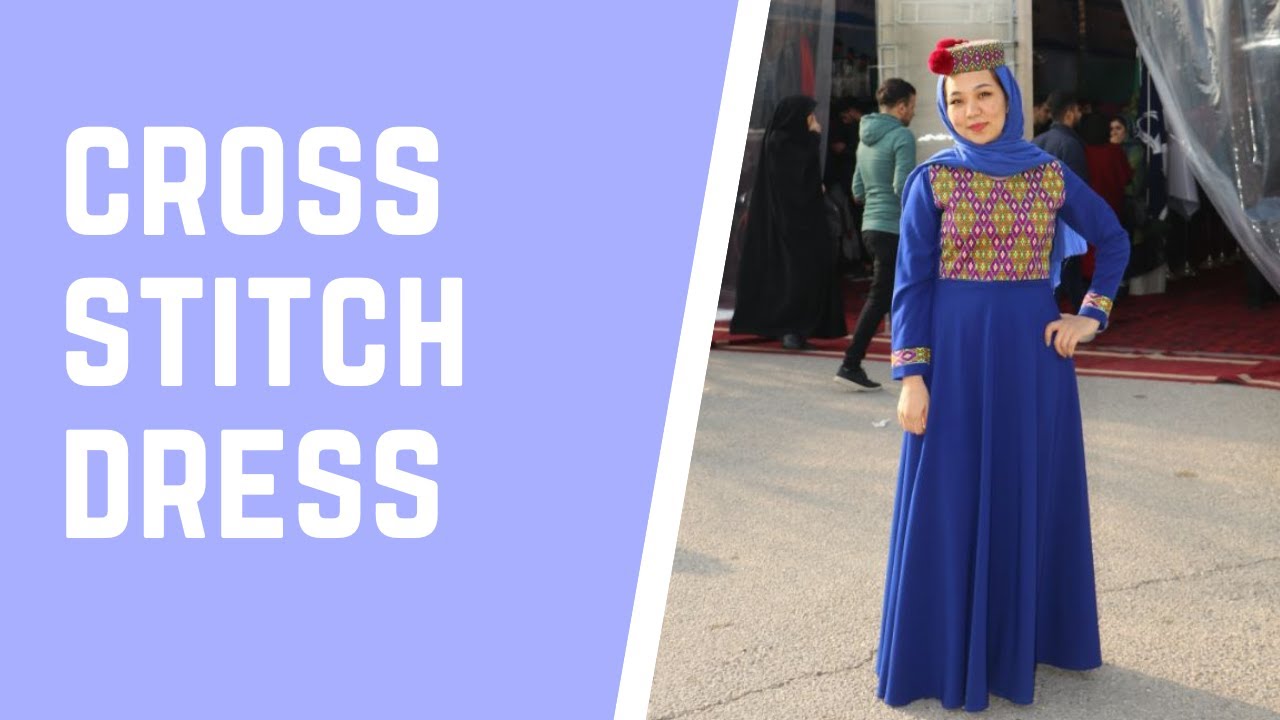 hazaragi hand embroidery dress | گلدوزی هزارگی | آموزش قبتومار، میده کوگ