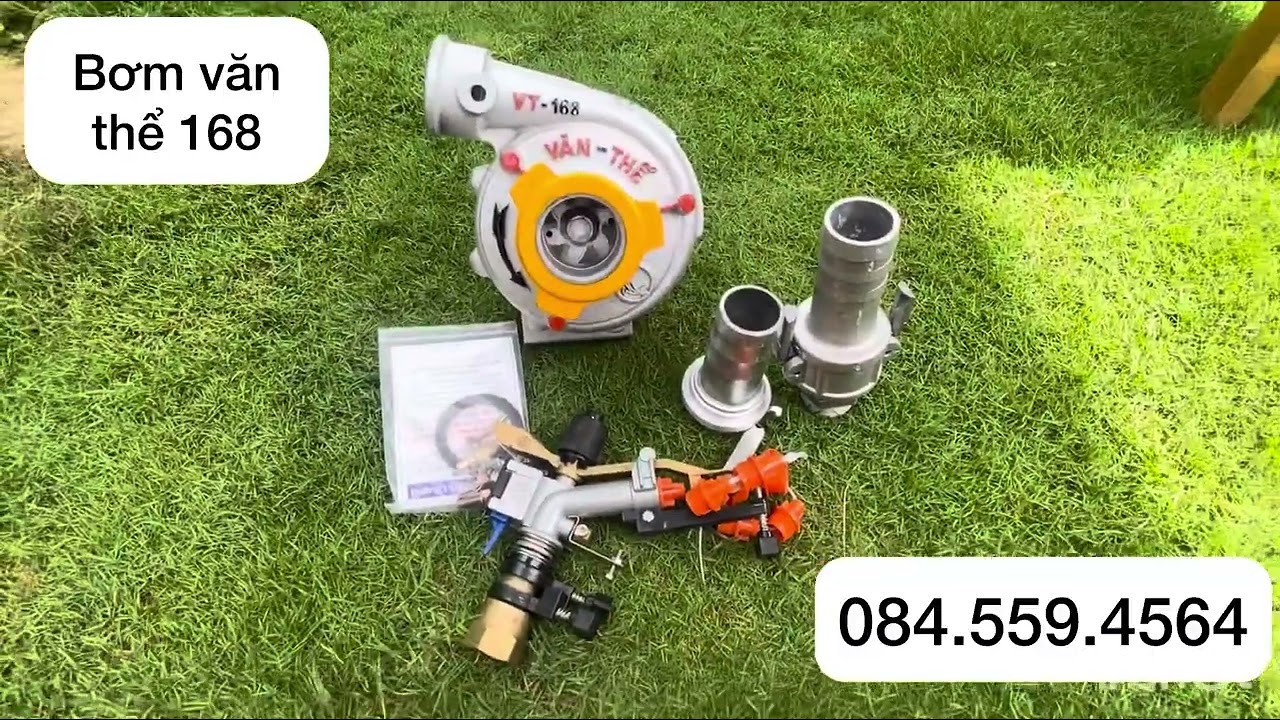 Bơm văn thể 168 chuyên dùng cho động cơ máy xăng từ 4hp-7hp