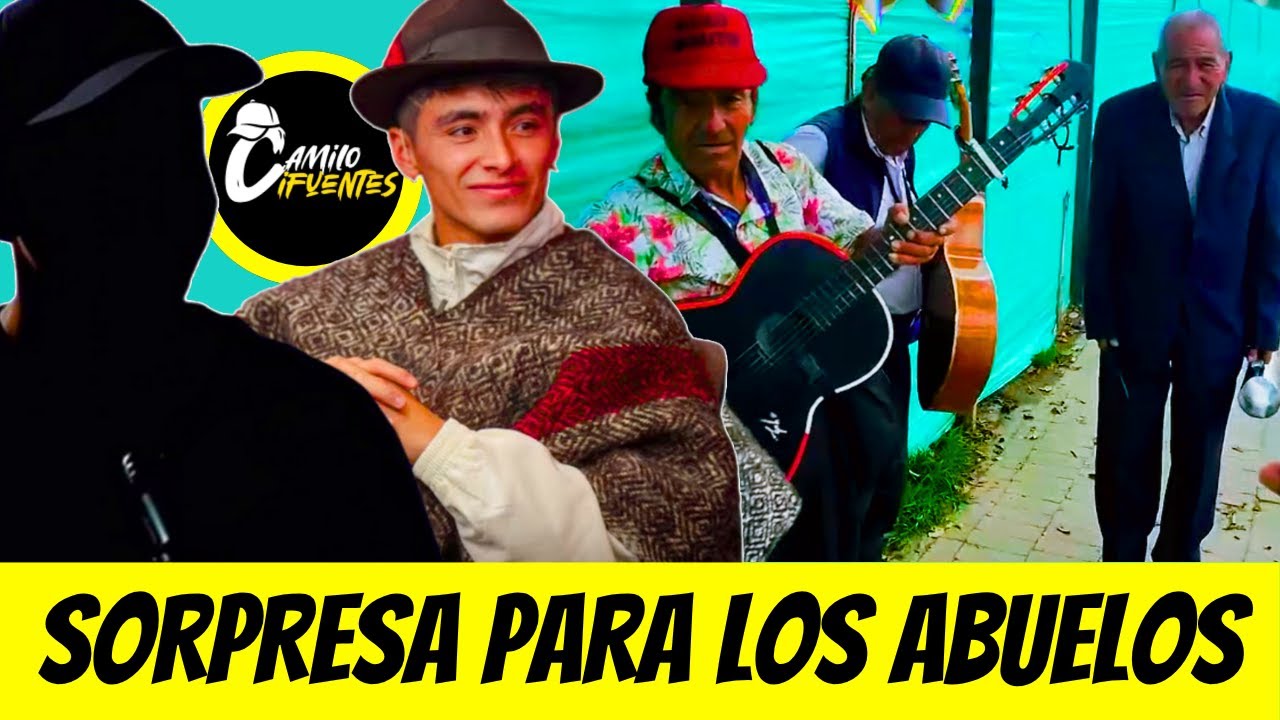 CAMILO CIFUENTES y JULIAN PINILLA sorprenden a estos ABUELOS 🌍❤️