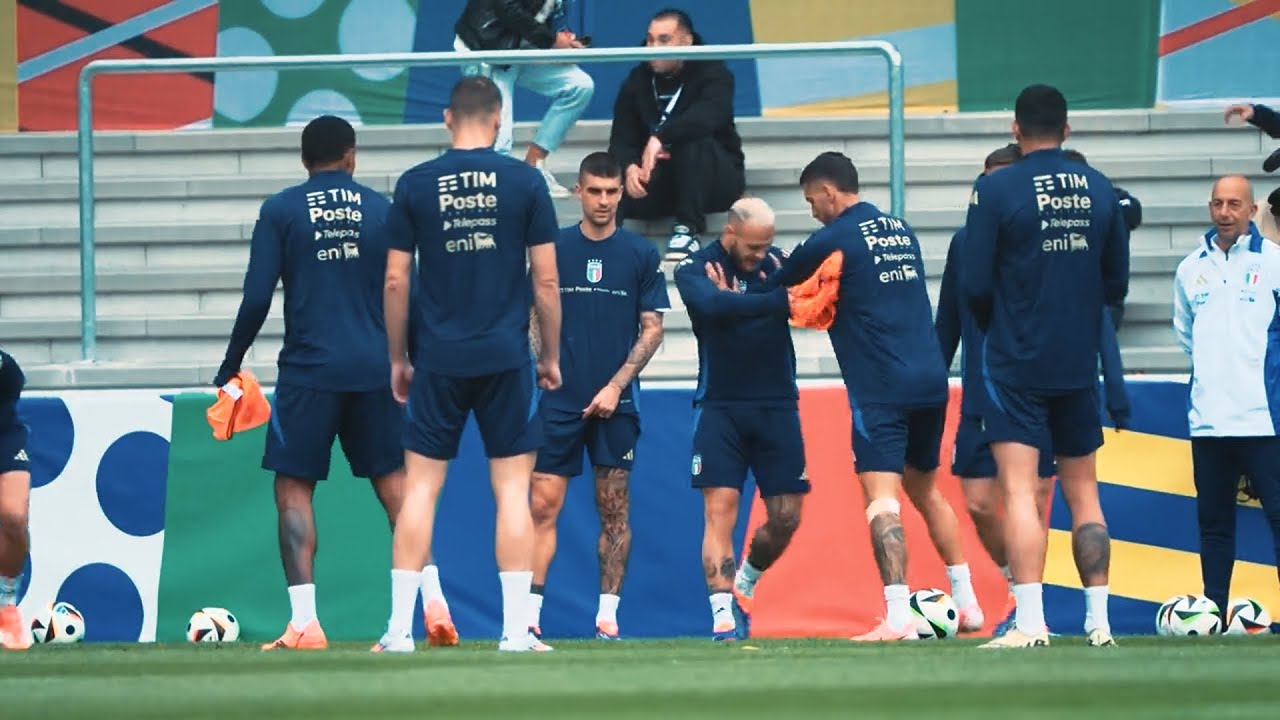 ITALY National Team First Training Session at EURO 2024