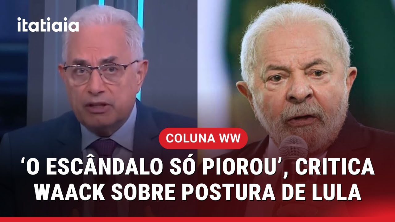 WILLIAM WAACK SOBE O TOM SOBRE POSTURA DE LULA NO CASO DO BANCO MASTER
