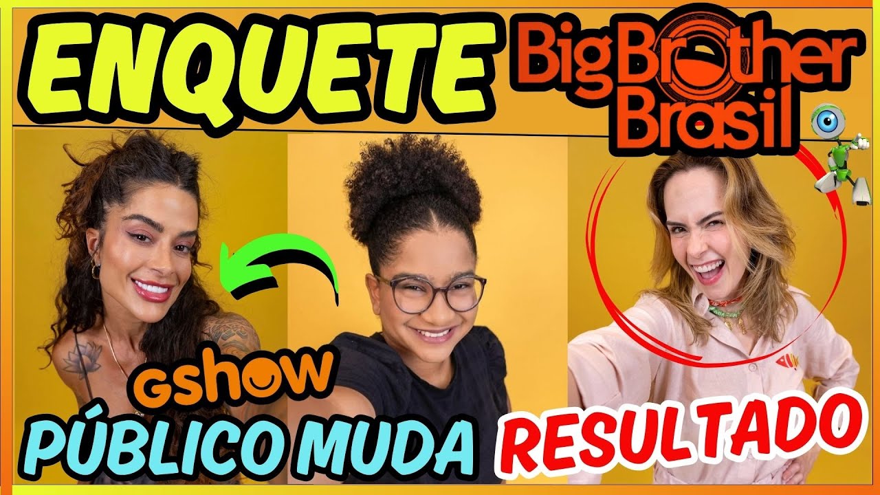 Bbb2026 | INACREDIT&Aacute;VEL Resultado Enquete PRIMEIRO PARED&Atilde;O aponta ELIMINADA Rejei&ccedil;&atilde;o Quem sai
