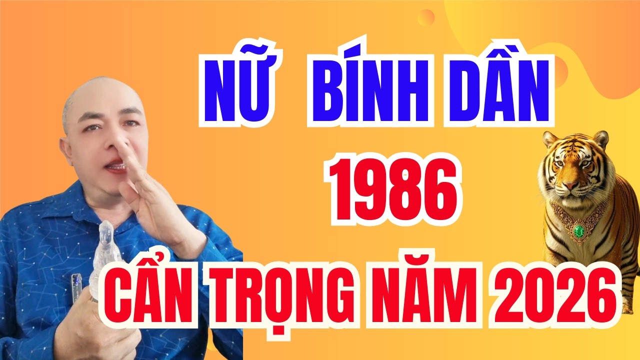 Luận Giải Nữ Bính Dần 1986 Năm 2026: Khi Thổ Tú Gặp Huỳnh Tuyền