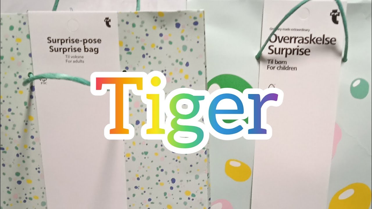 Unboxing buste sorpresa di TIGER!! 