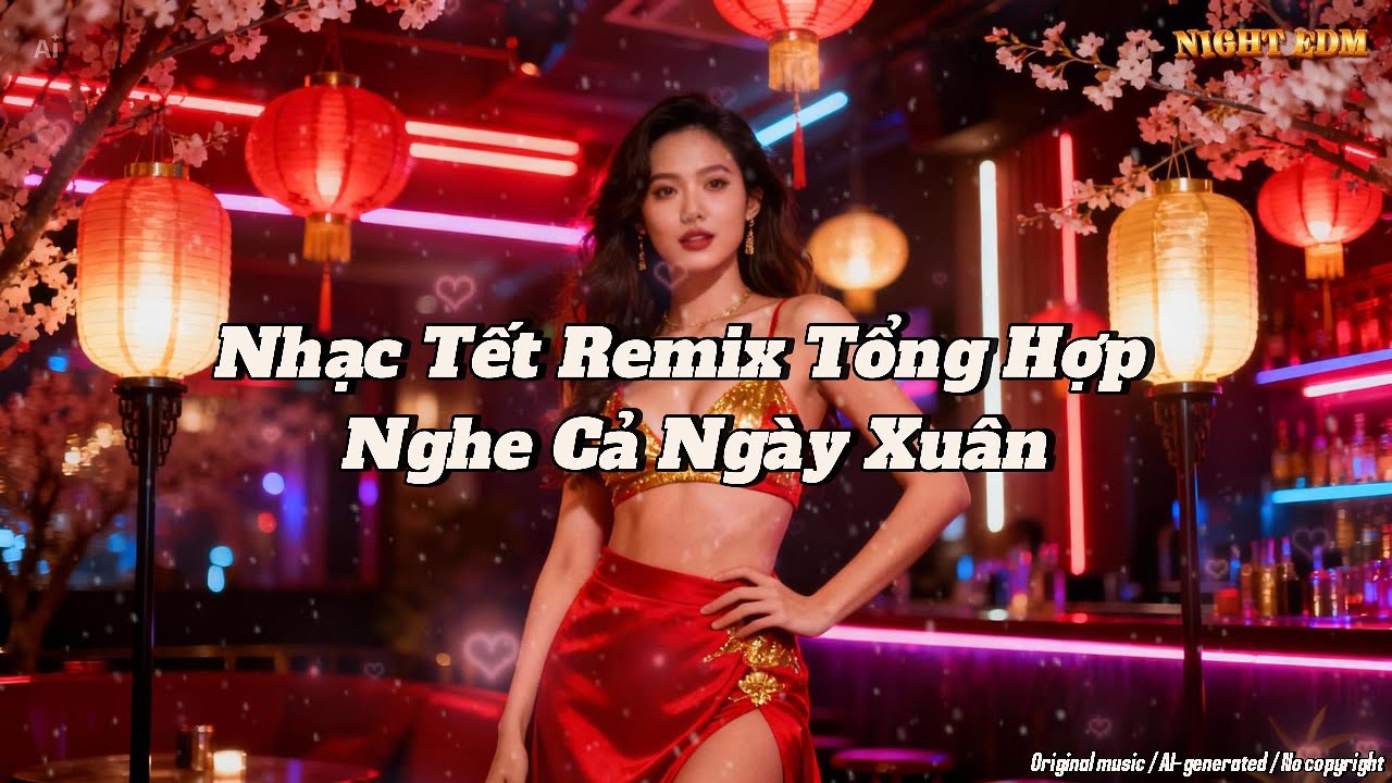 Nhạc Tết Remix Tổng Hợp  Nghe Cả Ngày Xuân