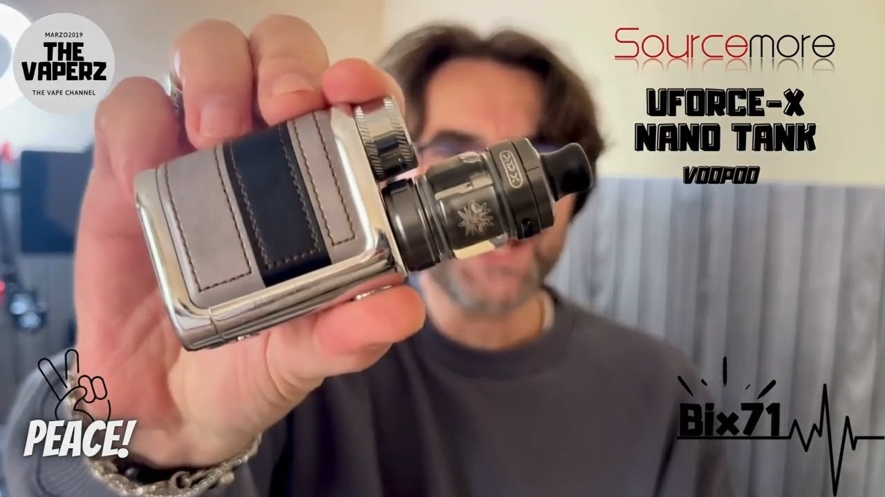 UFORCE-X NANO TANK BY VOOPOO! My2Cent! #RTA #VOOPOOd #tank