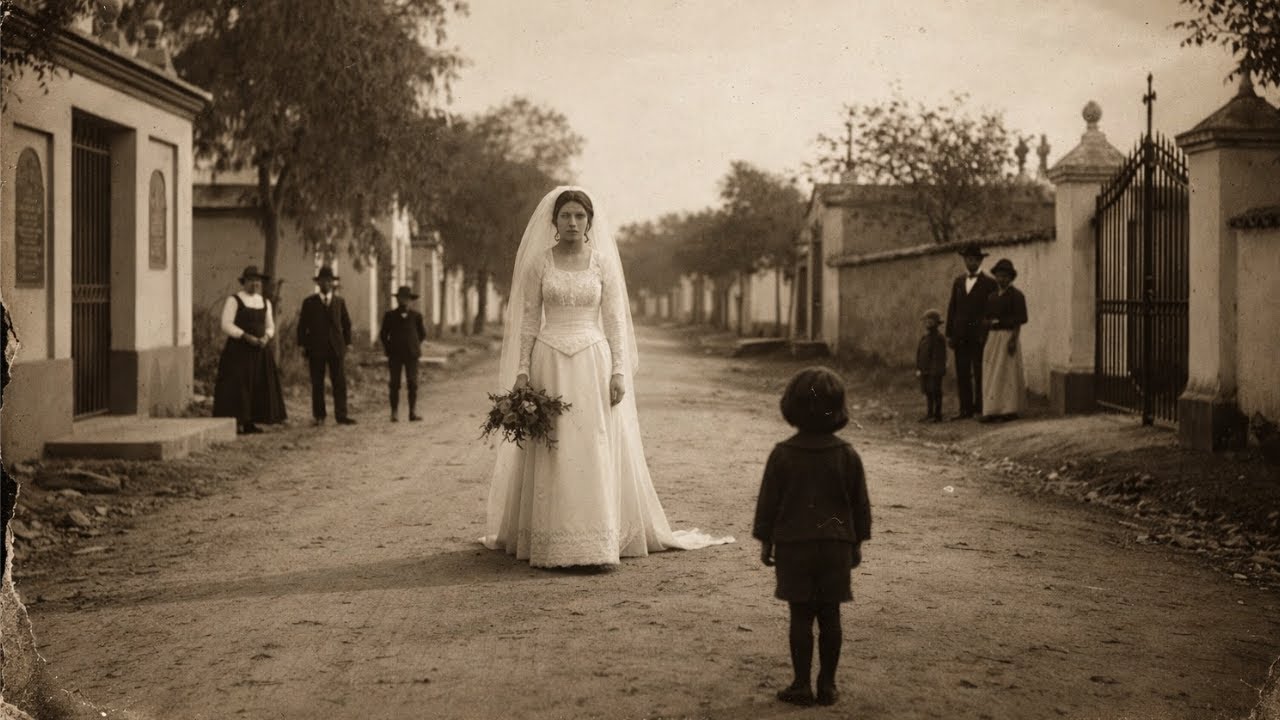 (Guadalajara) La novia que siguió a un niño antes de la boda… y su rastro terminó en un cementerio