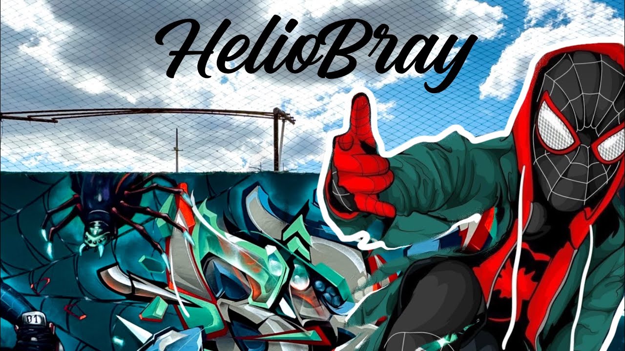 #heliobray collab with my friends #frame01 🕷️ and #mosaik1