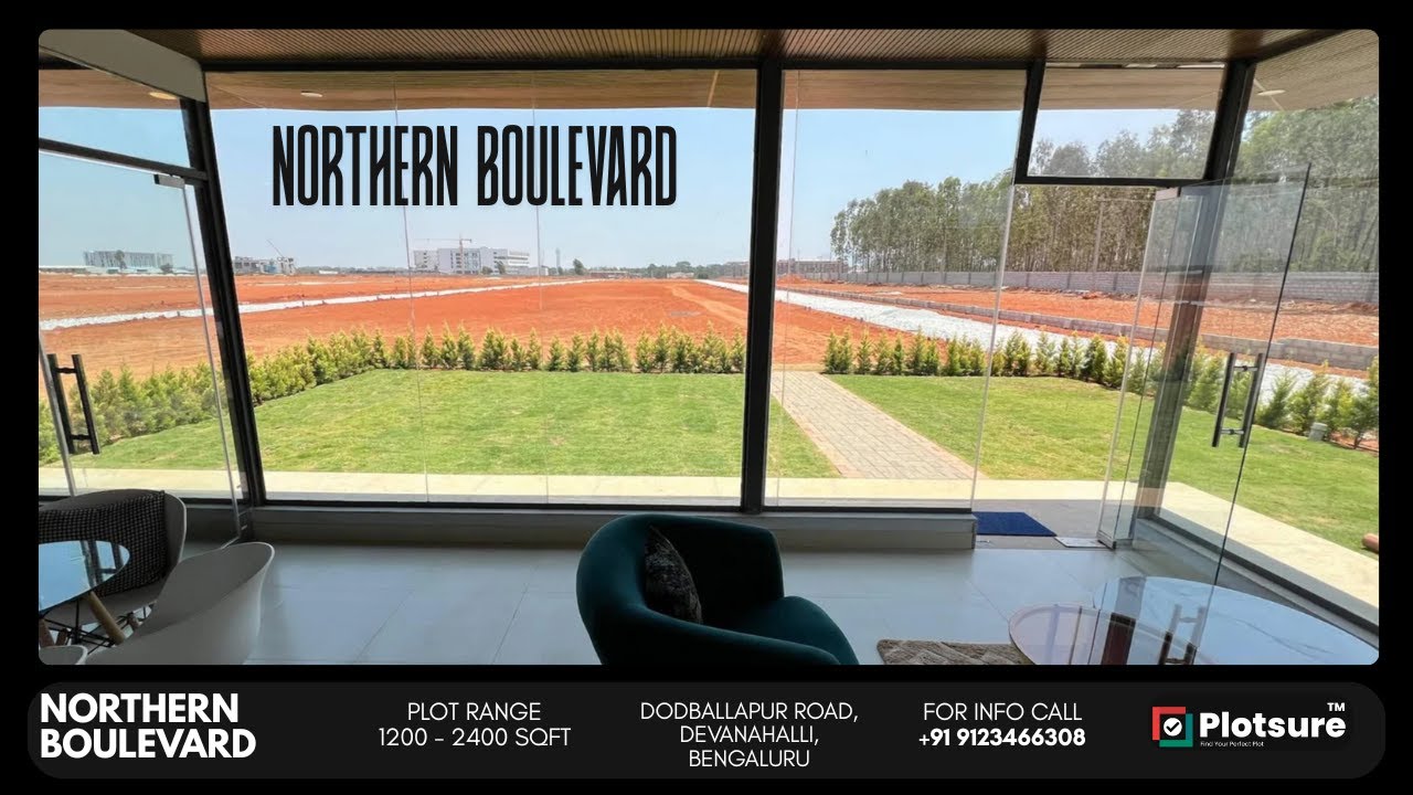 Northern Boulevard Devanahalli  Eco-Luxury Villa Plots Near STRR  Premium Investment Corridor