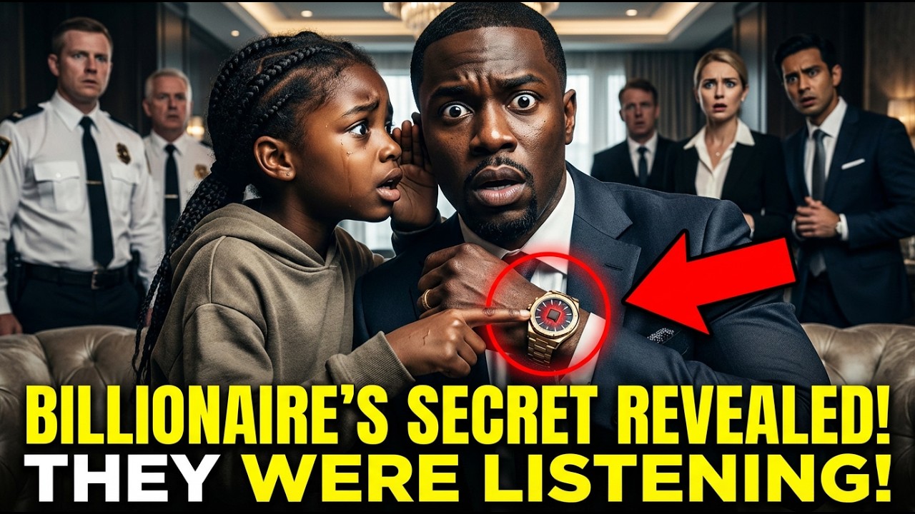 A LITTLE GIRL WHISPERS  BUG IN THE BILLIONAIRE&rsquo;S WATCH