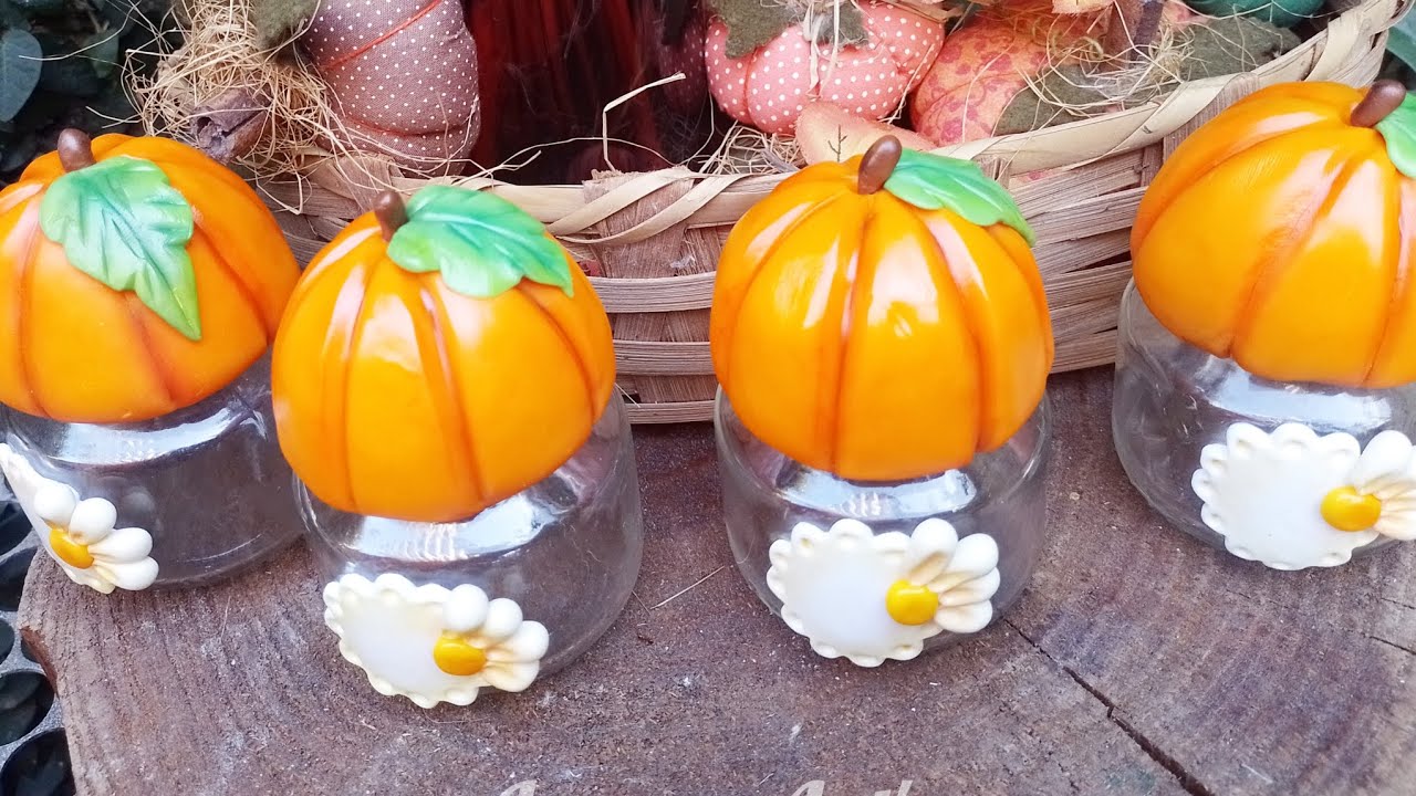 DIY - COMO FAZER ABÓBORAS EM BISCUIT. #aboborasembiscuit  #potecombiscuit #portatemperos