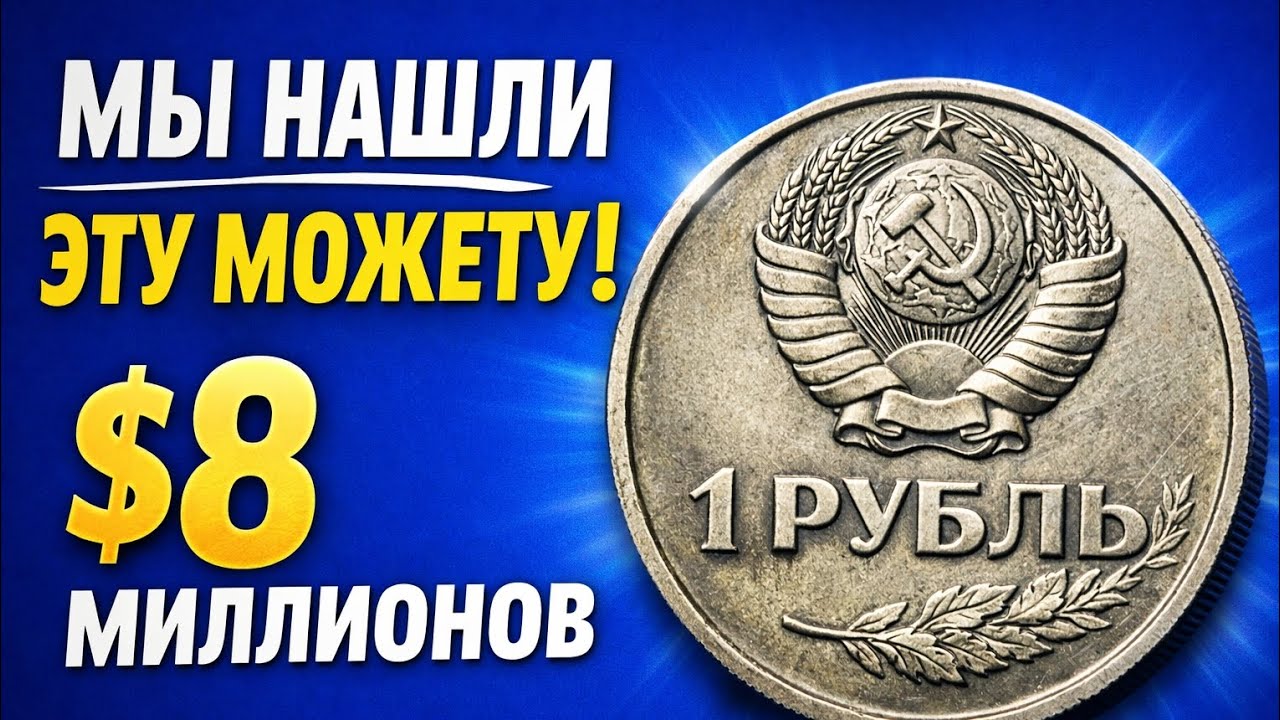💰 Монета 1990 года и мешок долларов — миллионы на аукционе!