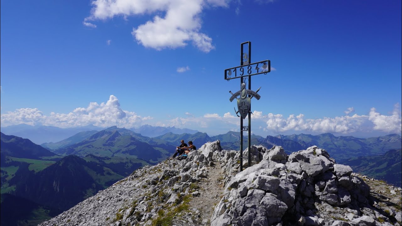 Randonn&eacute;e Gummfluh(2457m) depuis Les Vuites, T4, L&rsquo;Etivaz, Vaud/Bern, Suisse, 05-09-2021