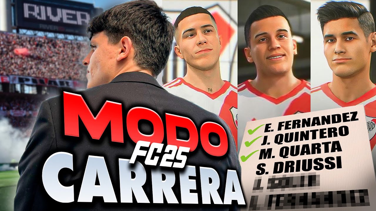 🐔SOY EL DT DE RIVER PLATE | MODO CARRERA EN FC25 CAP. 1
