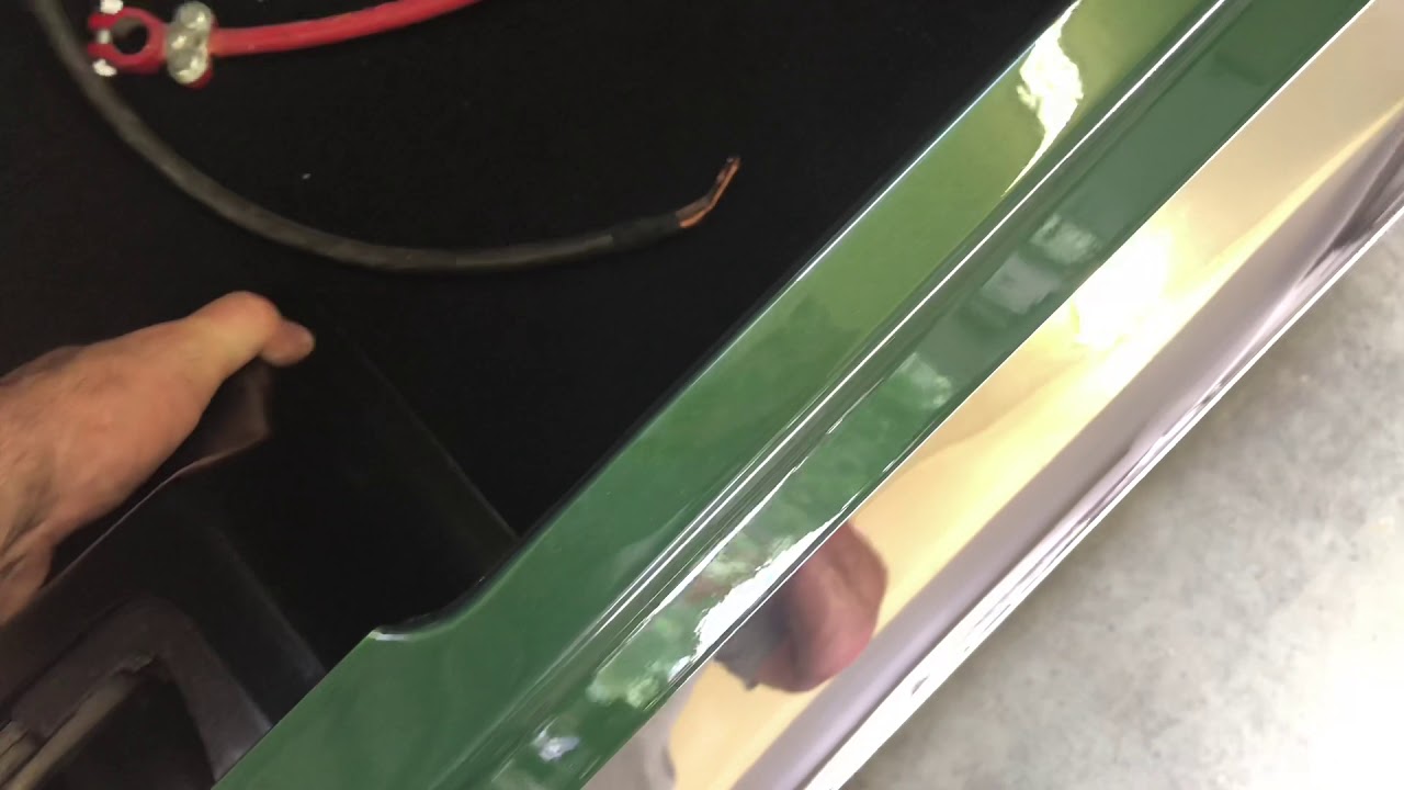 Mustangs to Fear 67-68 fastback trunk kit instal
