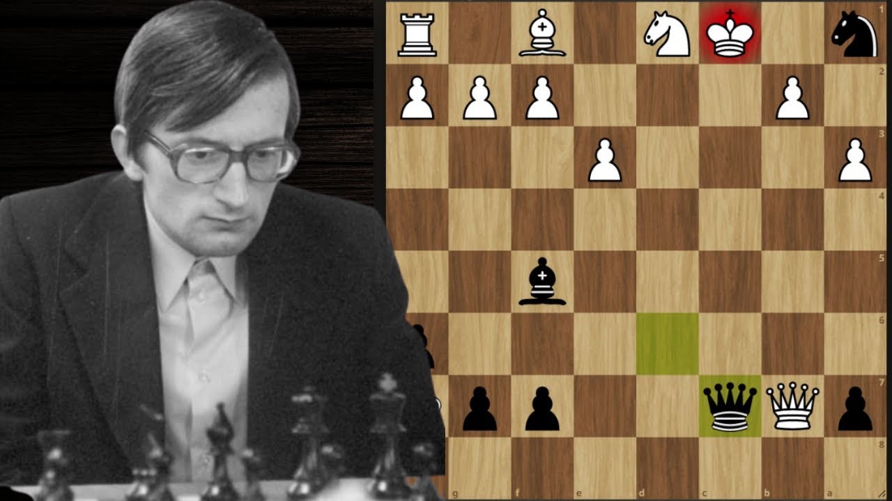 BİRİ SİZE SATRANCI NEDEN SEVMELİYİZ DİYE SORARSA BU OYUNU GÖSTERİN