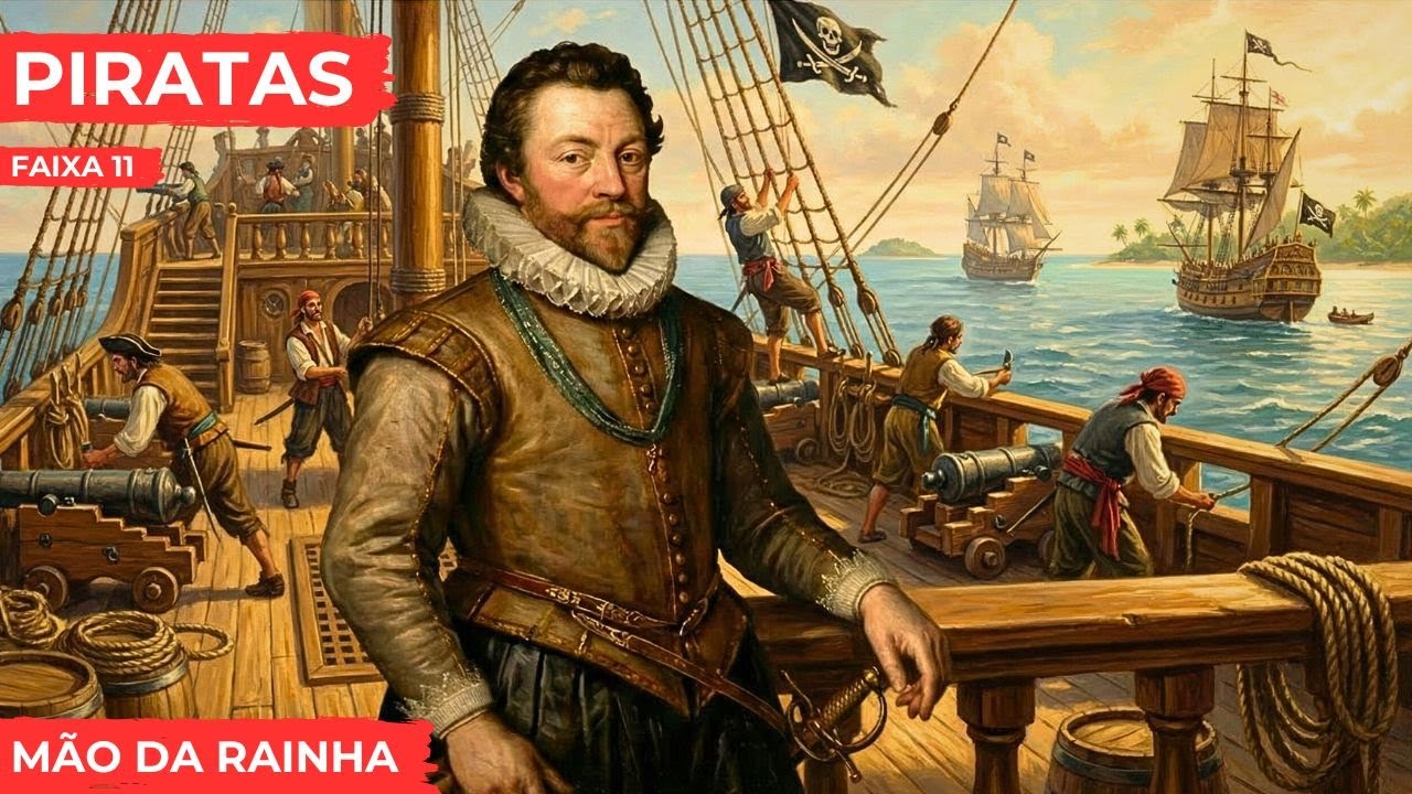 Sir Francis Drake — Mão da Rainha | PIRATAS