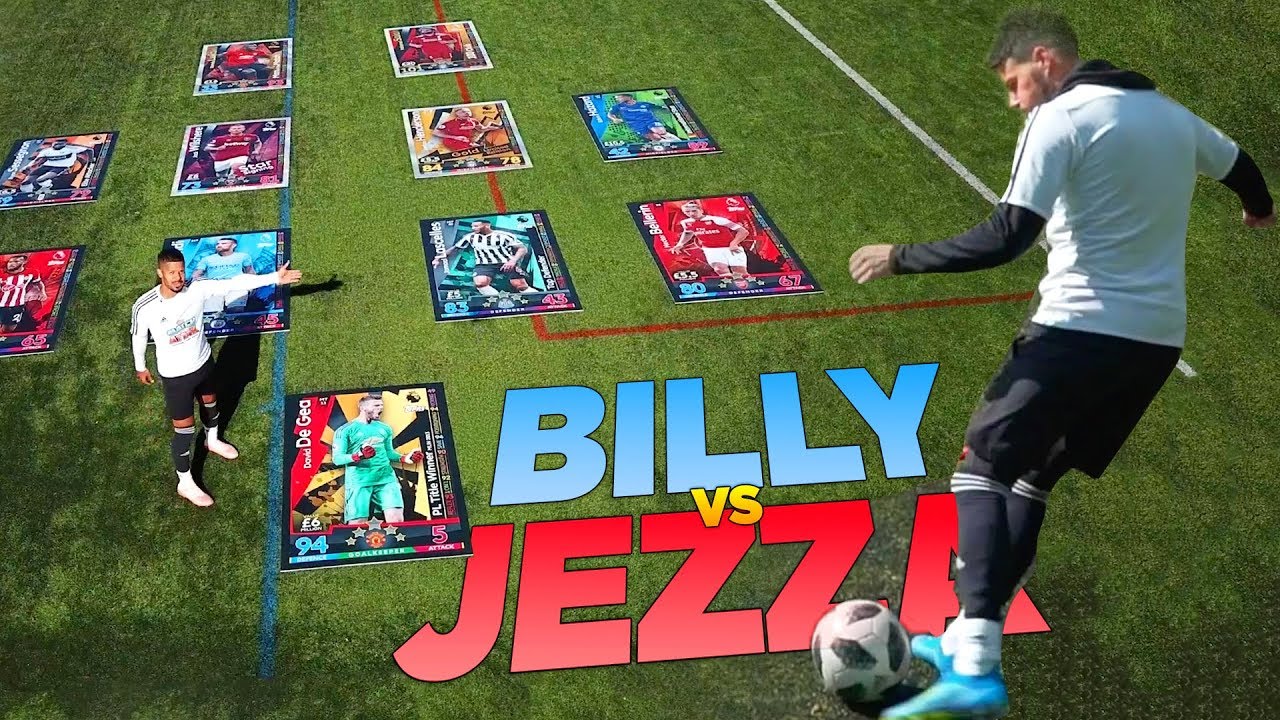 BILLY WINGROVE VS JEREMY LYNCH INSANE GIANT CARD MATCH ATTAX SPECIAL!
