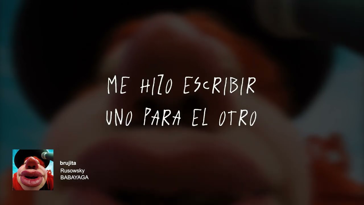 Rusowsky ft Saramalacara - brujita (Lyrics/Letra)