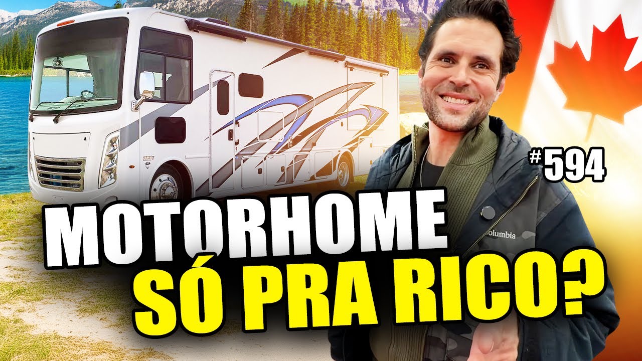 Quanto Custa o LUXO de um MOTORHOME no Canadá? (Parcelado e Sem Entrada) #594