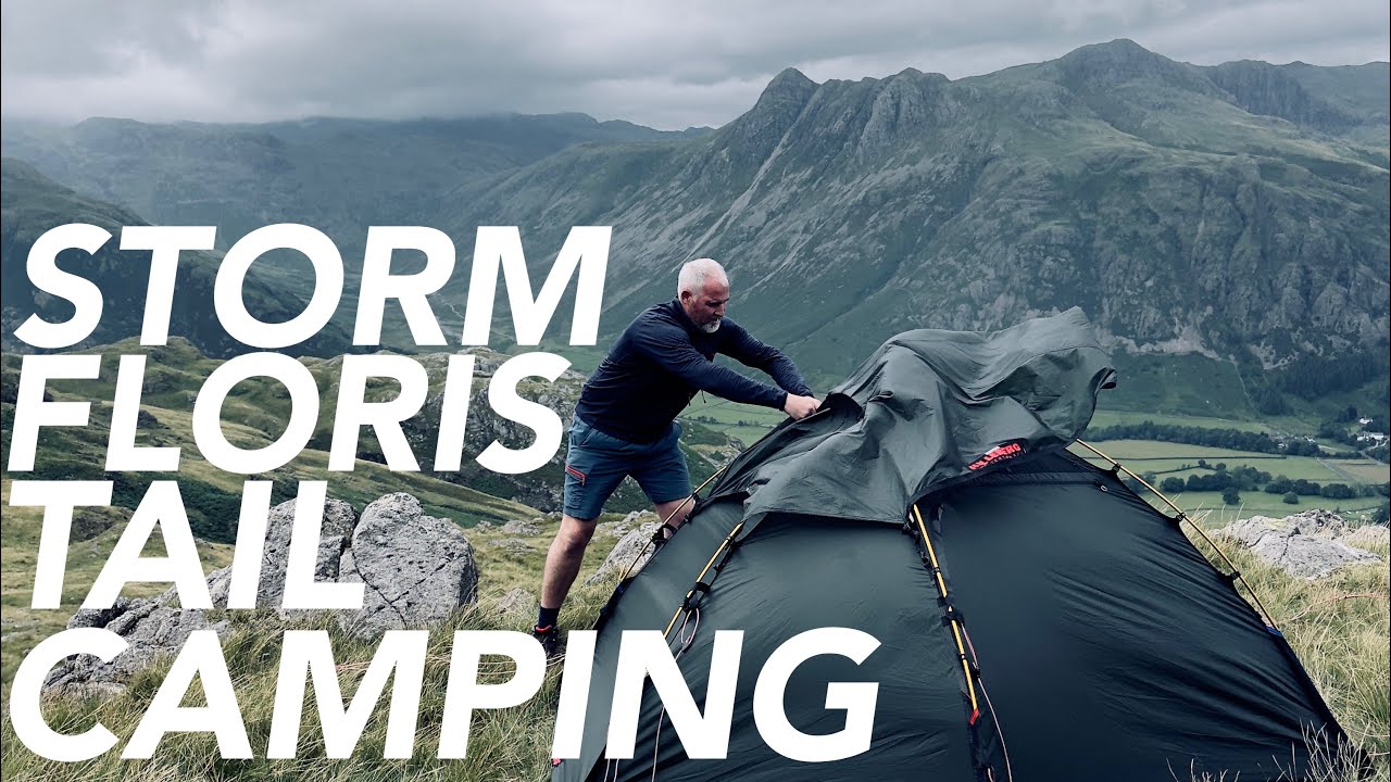 STORM FLORIS TAIL CAMP in the LANGDALE’S/ Hilleberg Tent