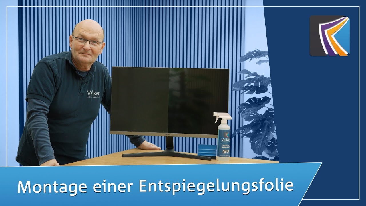 Entspiegelungsfolie montieren vom Profi erklärt ✅ So einfach geht es!