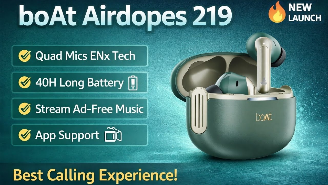 boAt Airdopes 219 Unboxing & Review | Calling King under Budget?
