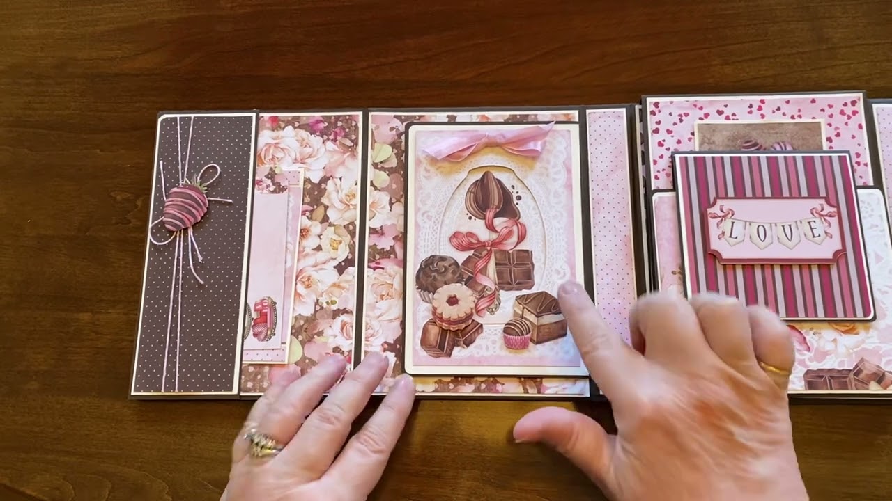 Mintay Chocolate Kiss mini album folio