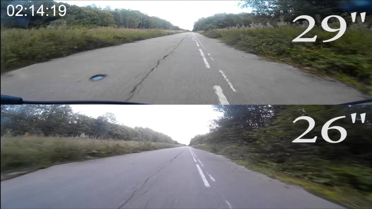 Найнер против 26. 29er VS 26er.