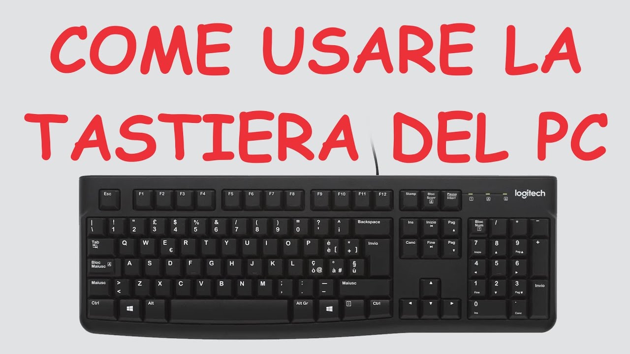 Come usare la tastiera del computer: da novizi a pro!
