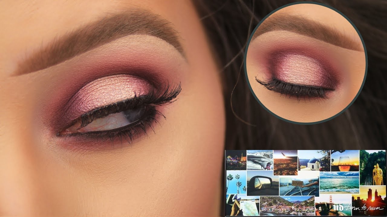 РУКОВОДСТВО ПО НАНЕСЕНИЮ ТЕНЕЙ ДЛЯ ВЕК «ROWN TO RUN» ОТ URBAN DECAY | BERRY HALO EYE | EIMEAR MCE...