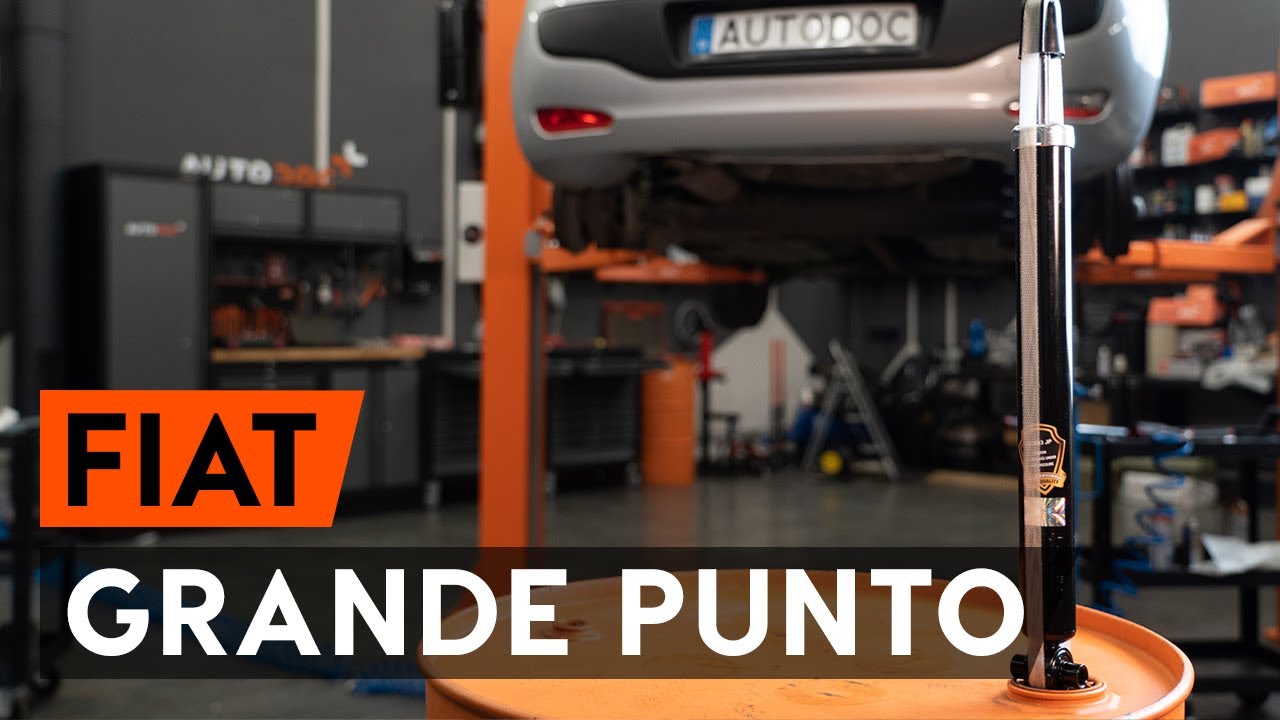 Cómo cambiar los amortiguadores traseros en FIAT PUNTO 199 [VÍDEO TUTORIAL DE AUTODOC]