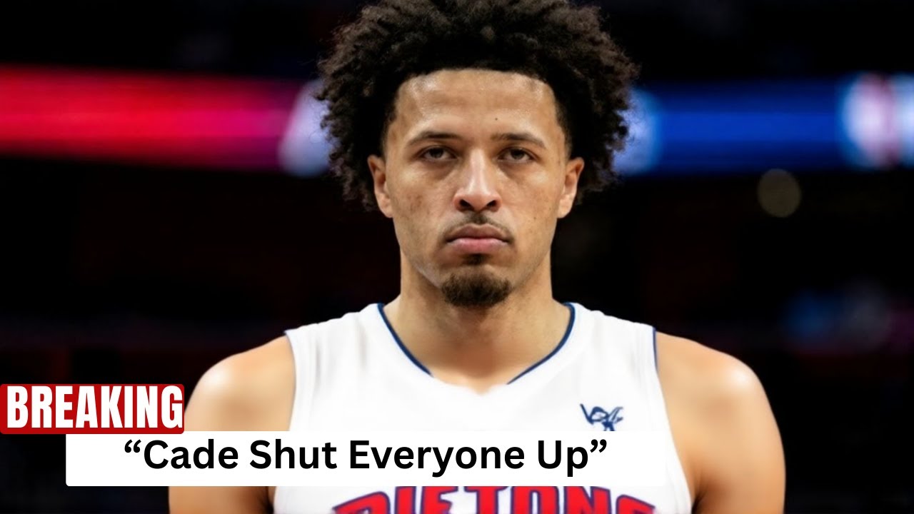 Cade Cunningham Just Shut Everyone Up