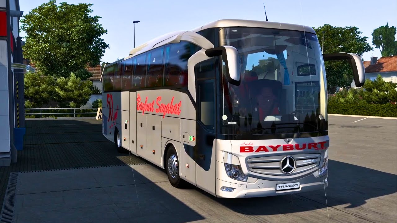 MERCEDES NEW TRAVEGO LONG WAY - ASMR - REALİSTİC DRİVE