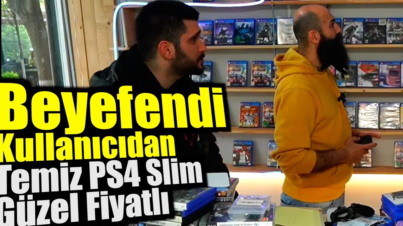 Temiz PS4 Slim yanında 4 Oyun Çift Kol Witcher Test